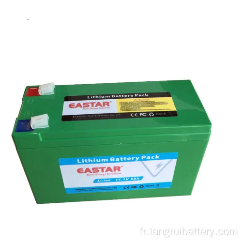 Batterie rechargeable 11.1V 8AH au lithium